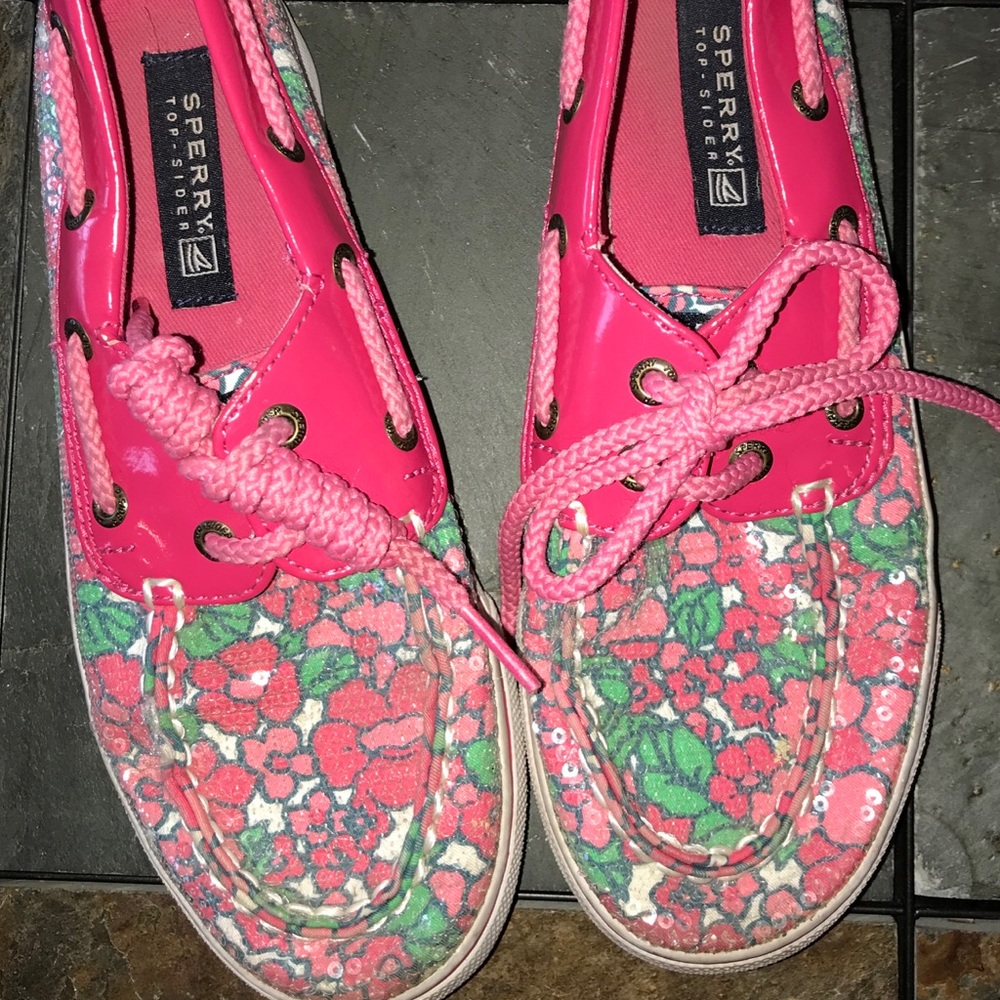 Sperry Top-Sider Girls Shoes; good condition!